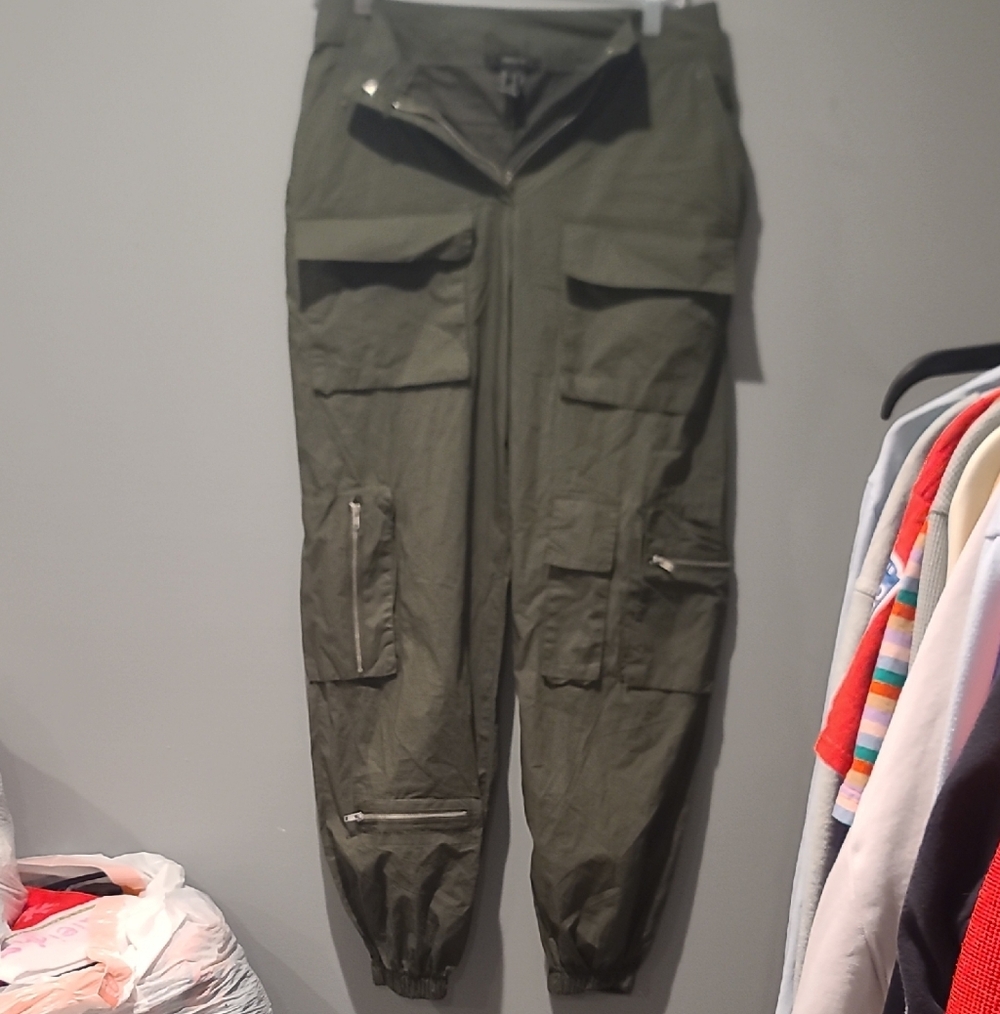 Forever 21 Khaki Utility Trousers
